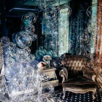 PartyWoo 50 pcs Clear Balloons for Events & Celebrations