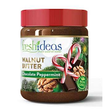 Chocolate Peppermint Walnut Butter