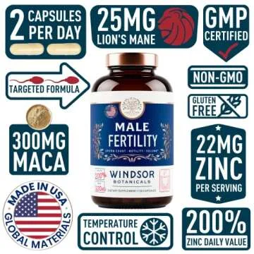 Premium Male Fertility Supplement for Conception Support