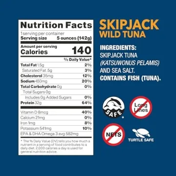 Wild Planet Skipjack Tuna - Sustainably Caught and Delicious