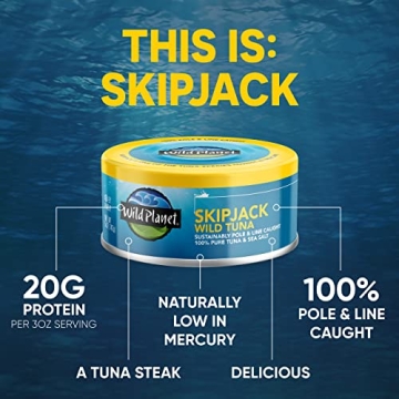 Wild Planet Skipjack Tuna - Sustainably Caught and Delicious