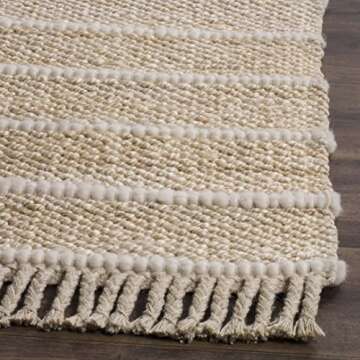 SAFAVIEH Natural Fiber Collection Accent Rug - 2' x 3', Handmade Jute