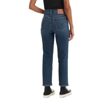 Levi's Women's Wedgie Straight Jeans High Rise Snug Fit