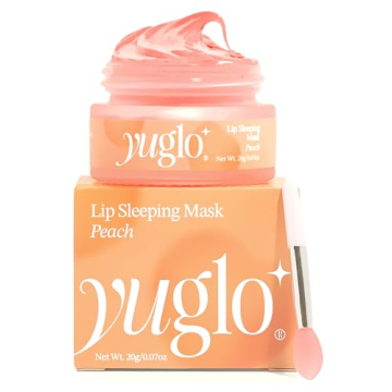 YUGLO Moisture & Collagen Booster Lip Sleeping Mask - Treatment to Restore, Hydrate & Plump Dry Chap...