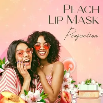 YUGLO Lip Sleeping Mask for Dry Chapped Lips - Peach