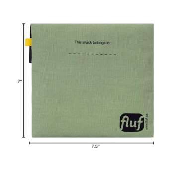 Fluf Flip Snack Sack: Eco-Friendly Reusable Snack Bag