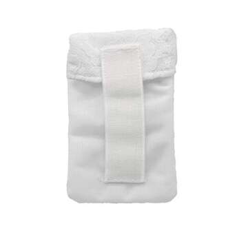 Secret Wallet Discrete Hidden Travel Pouch For Women - White