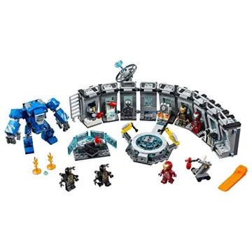LEGO Marvel Avengers Iron Man Hall of Armor Building Kit
