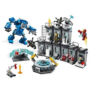 LEGO Marvel Avengers Iron Man Hall of Armor Building Kit