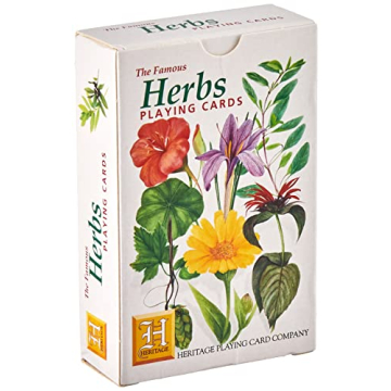 Famous Herbs Playing Cards - Educational and Entertaining