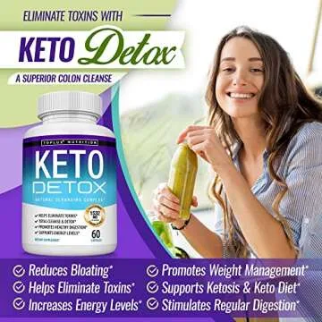 Toplux Keto Detox Pills – Powerful Acai Colon Cleanser