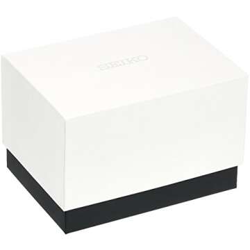 SEIKO Solar Chronograph Watch - Elegant Style & Features