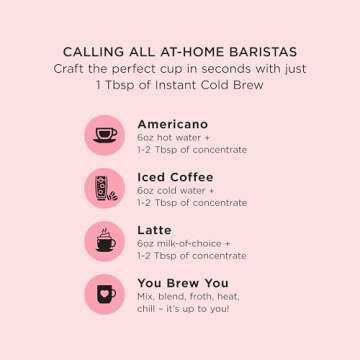 Pop & Bottle Coffee Concentrate - Organic Cold Brew Concentrate, Iced Coffee Concentrate Liquid for Instant Ice Coffee, Dairy Free, Up to 16 Cups - Classic, Vanilla & Mocha, 8 Fl Oz (Pack of 3)