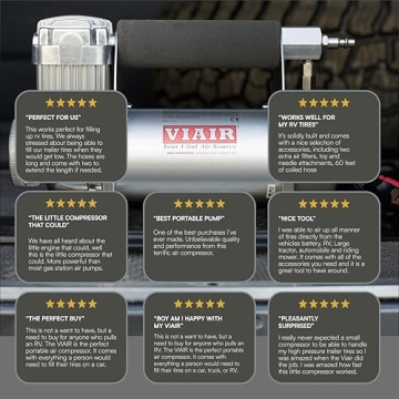 VIAIR 400P-RV Portable Compressor for RVs and SUVs