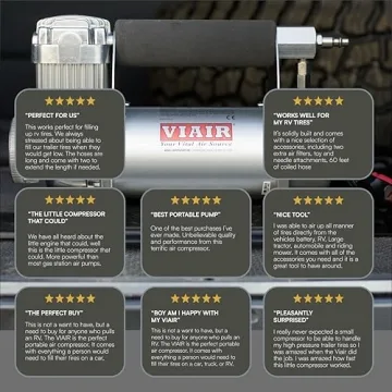 VIAIR 400P-RV Portable Compressor for RVs and SUVs