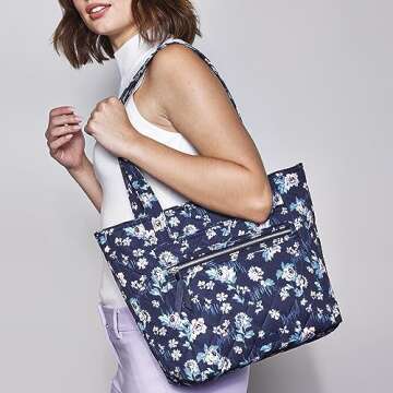 Vera Bradley Small Vera Tote - Stylish & Functional Tote