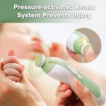 Haakaa Electric Baby Nail Care Set with LED Light