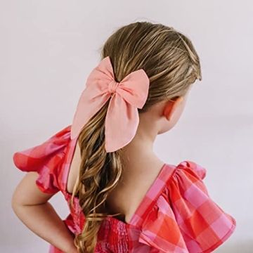 DEEKA 8 PCS Fable Hair Bow Set - Cute Hair Accessories for Girls