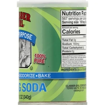 Clabber Girl Baking Soda – 12 Ounce Baking Essential