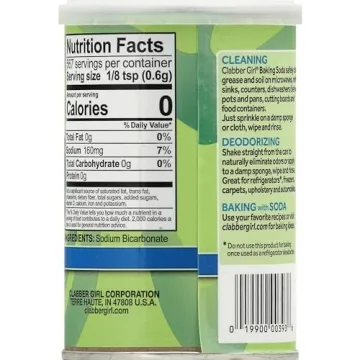 Clabber Girl Baking Soda – 12 Ounce Baking Essential