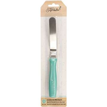 American Crafts 377346 Sweet Sugarbelle Decorating Tools 9 Inch Offset Spatula