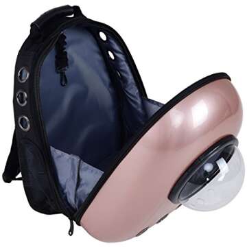 Giantex Astronaut Pet Carrier for Small Dogs and Cats