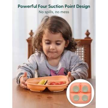 BABELIO Suction Plates for Happy, Mess-Free Mealtimes