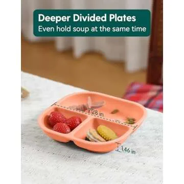 BABELIO Suction Plates for Happy, Mess-Free Mealtimes