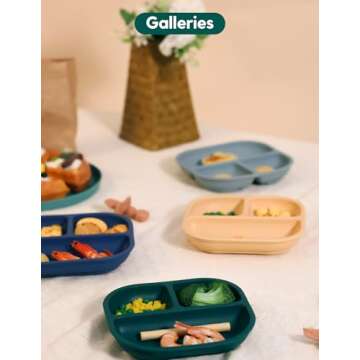 BABELIO Suction Plates for Happy, Mess-Free Mealtimes