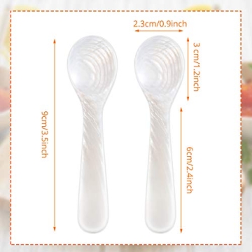 Elegant Mother of Pearl Caviar Spoons for Every Occasion