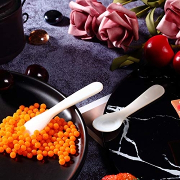 Elegant Mother of Pearl Caviar Spoons for Every Occasion