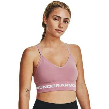 Under Armour Women's Low Long Bra - Comfort & Style