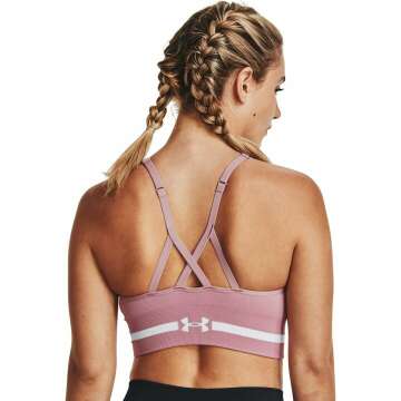 Under Armour Women's Low Long Bra - Comfort & Style