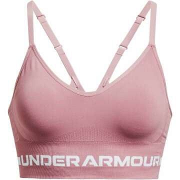 Under Armour Women's Low Long Bra - Comfort & Style