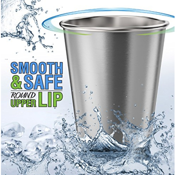 CHILLOUT LIFE Stainless Steel Cups for Kids and Toddlers