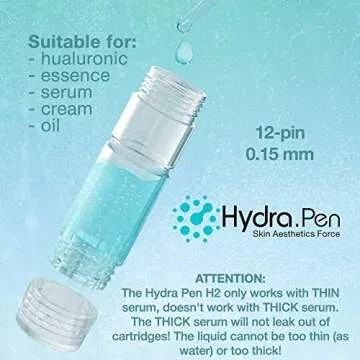 Hydra Pen H2 Cartridges - Original HydraPen Replacement Parts (0.50mm)