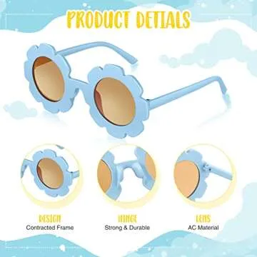 Cindeer 36 Pcs Groovy Party Favors for 60s 70s Events