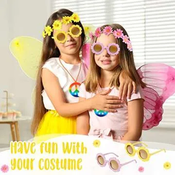 Cindeer 36 Pcs Groovy Party Favors for 60s 70s Events