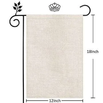 Hello Spring Floral Bike Garden Flag for Outdoor Decor