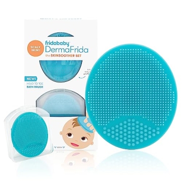 DermaFrida SkinSoother Baby Bath Brush for Gentle Care