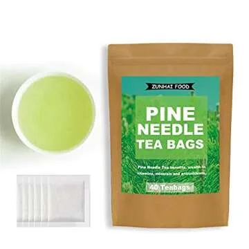 Natural Pine Needle Tea Bags for Health and Relaxation