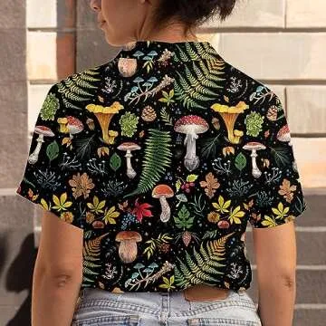 Unique Mushroom Hawaiian Shirts for Men - Family Gifts Kingdom