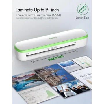 SINOPUREN 9-inch Silent Laminator for Home & Office