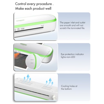 SINOPUREN 9-inch Silent Laminator for Home & Office