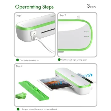 SINOPUREN 9-inch Silent Laminator for Home & Office