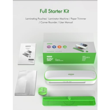 SINOPUREN 9-inch Silent Laminator for Home & Office