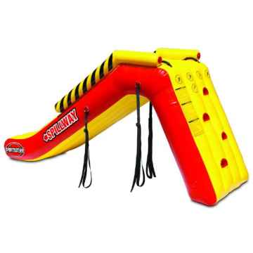 SportsStuff SPILLWAY Inflatable Pontoon Slide for All Ages