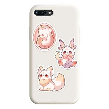 Cartoon Animal Stickers,50Pcs Kids Fantasy Creature Animals Waterproof Vinyl Stickers for Laptop Skateboard Bumper Journal,Cute Kawaii Anime Stickers for Girls Teens