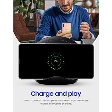 Samsung Qi Fast Charge Wireless Charger Stand with Cooling Fan