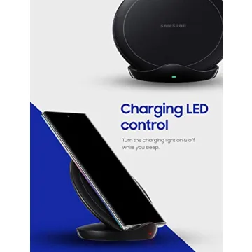 Samsung Qi Fast Charge Wireless Charger Stand with Cooling Fan